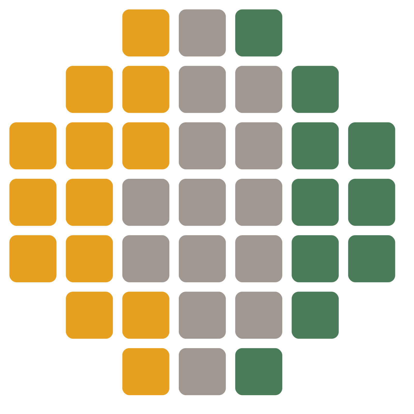 Logo mosaico da Abelha Studio